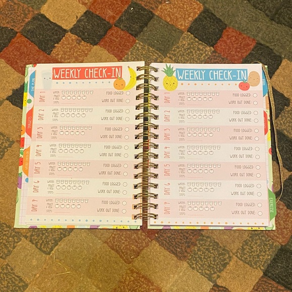 Colorful Health and Fitness Journals - Picture 4 of 13